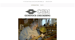 Desktop Screenshot of cgm-gunstockcheckering.com