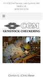 Mobile Screenshot of cgm-gunstockcheckering.com
